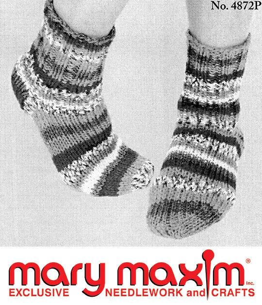 Knit Dorm Socks Pattern