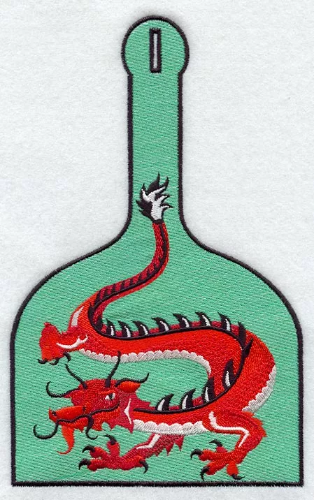 Korean Dragon Towel Topper