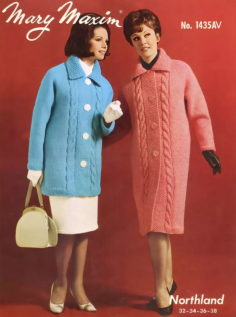 Ladies' Casual Cable Coat Pattern