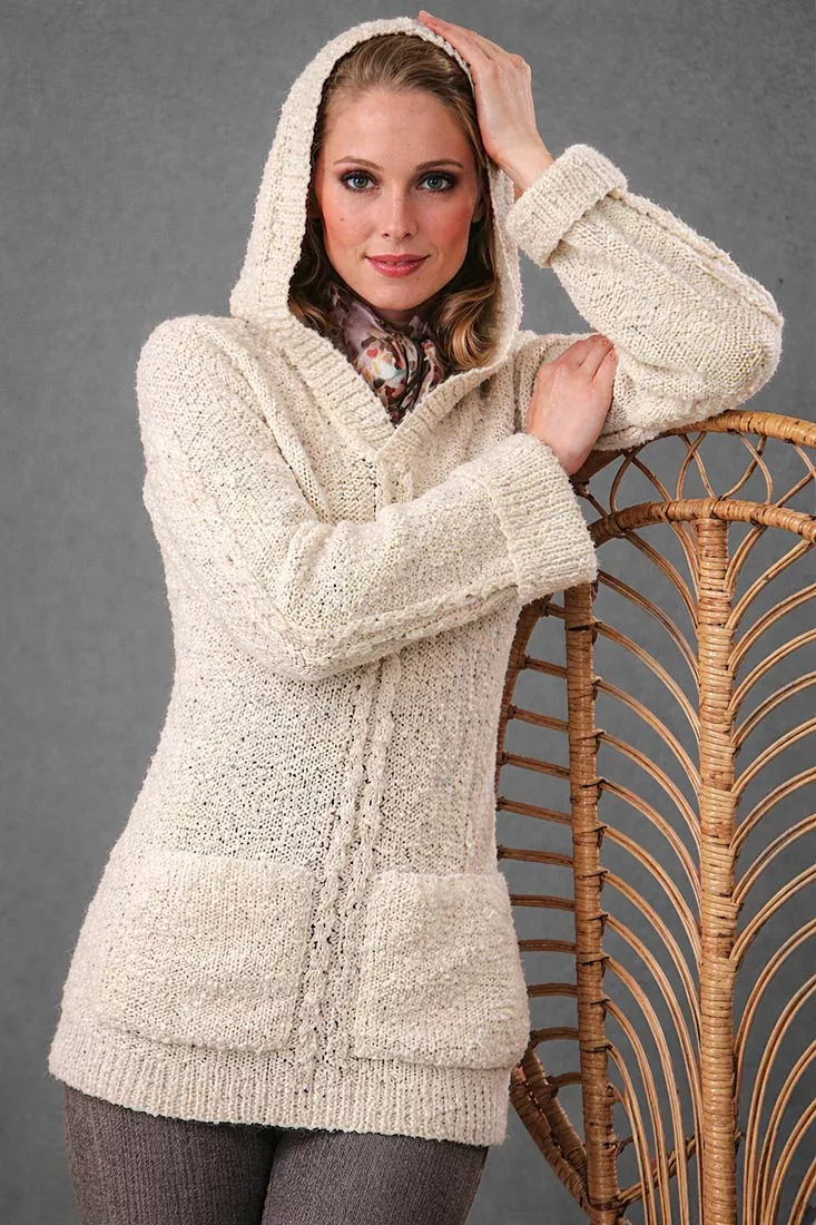 Ladies Hooded Pullover Pattern