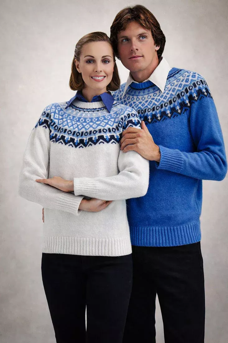 Ladies' & Men's Match Mates Pullover Pattern
