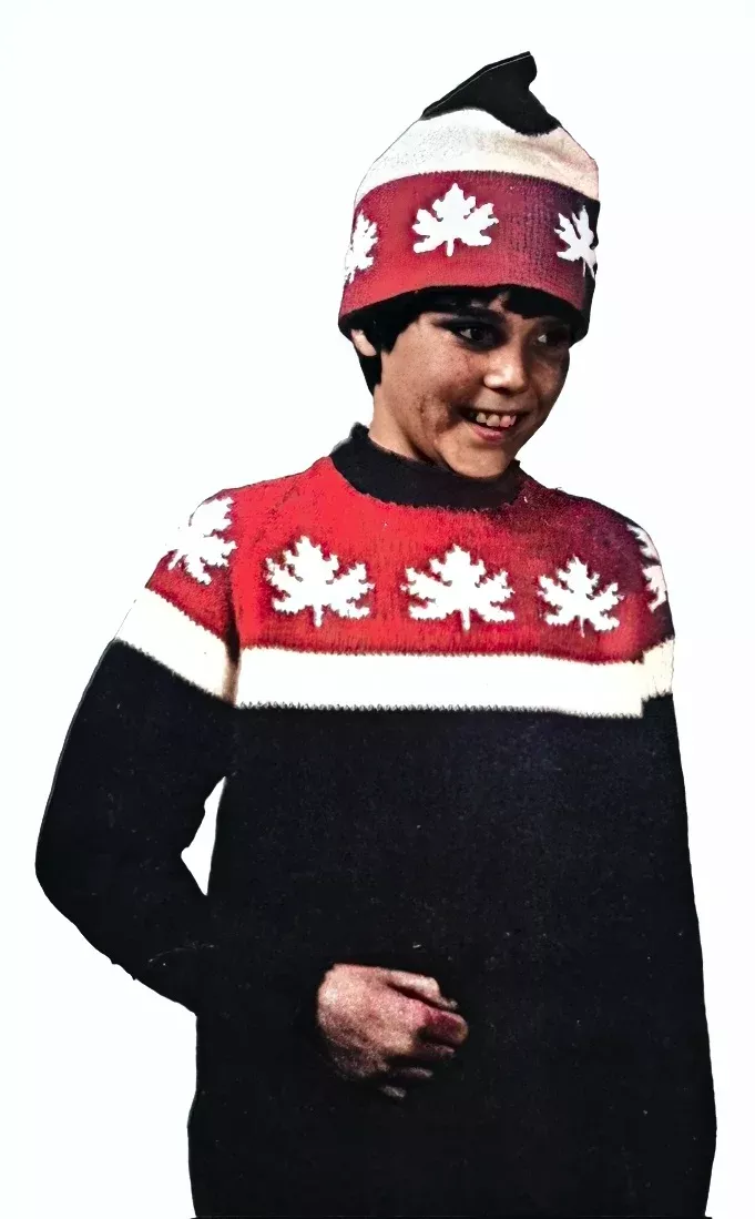 Ladies' Or Youth's Ski Pullover Pattern