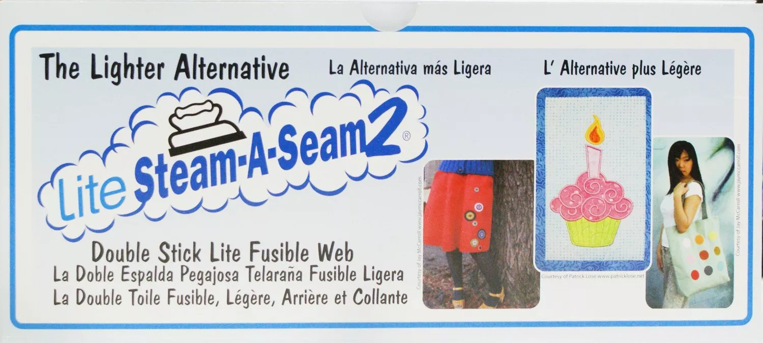 *LITE STEAM-A-SEAM 2//12" WIDE//FUSIBLE IRON-ON WEBBING//THE WARM COMPANY