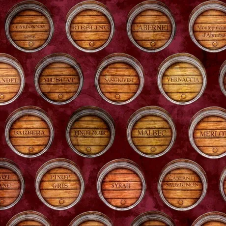 A Little Wine - Wine Barrels