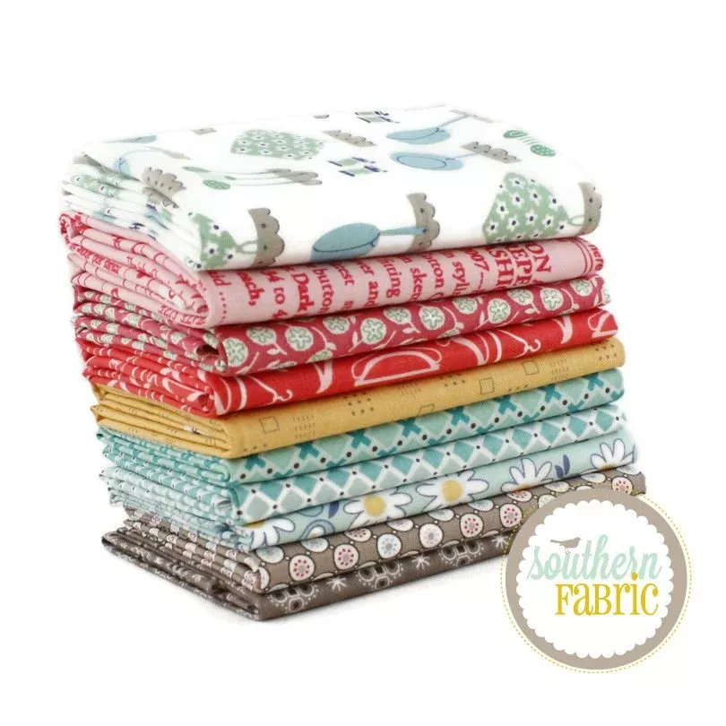 Lori Holt Fat Quarter Bundle (10 pcs) for Riley Blake