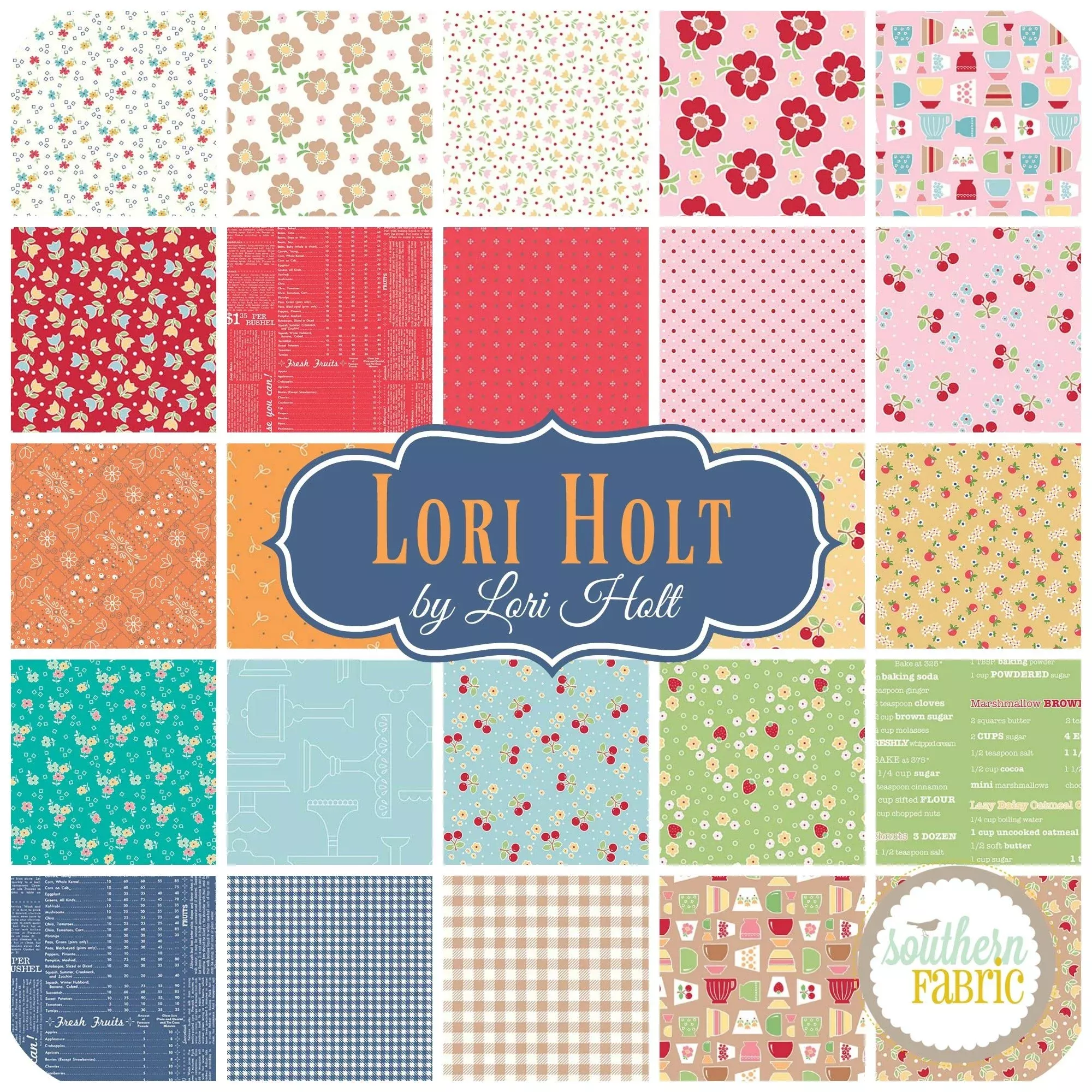 Lori Holt Scrap Bag (approx 2 yards) by Lori Holt for Riley Blake