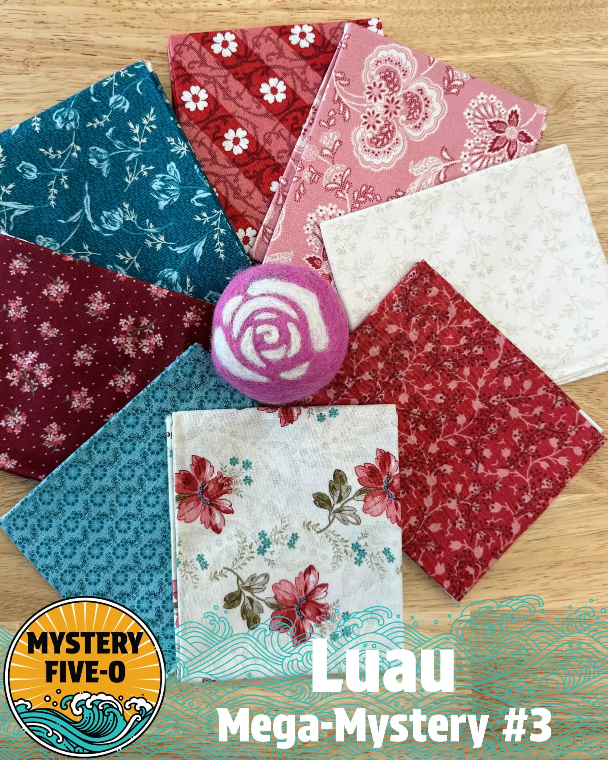 M50 Luau Kit 1 M50-LUAU-001 Curated by Bella Rose Quilts