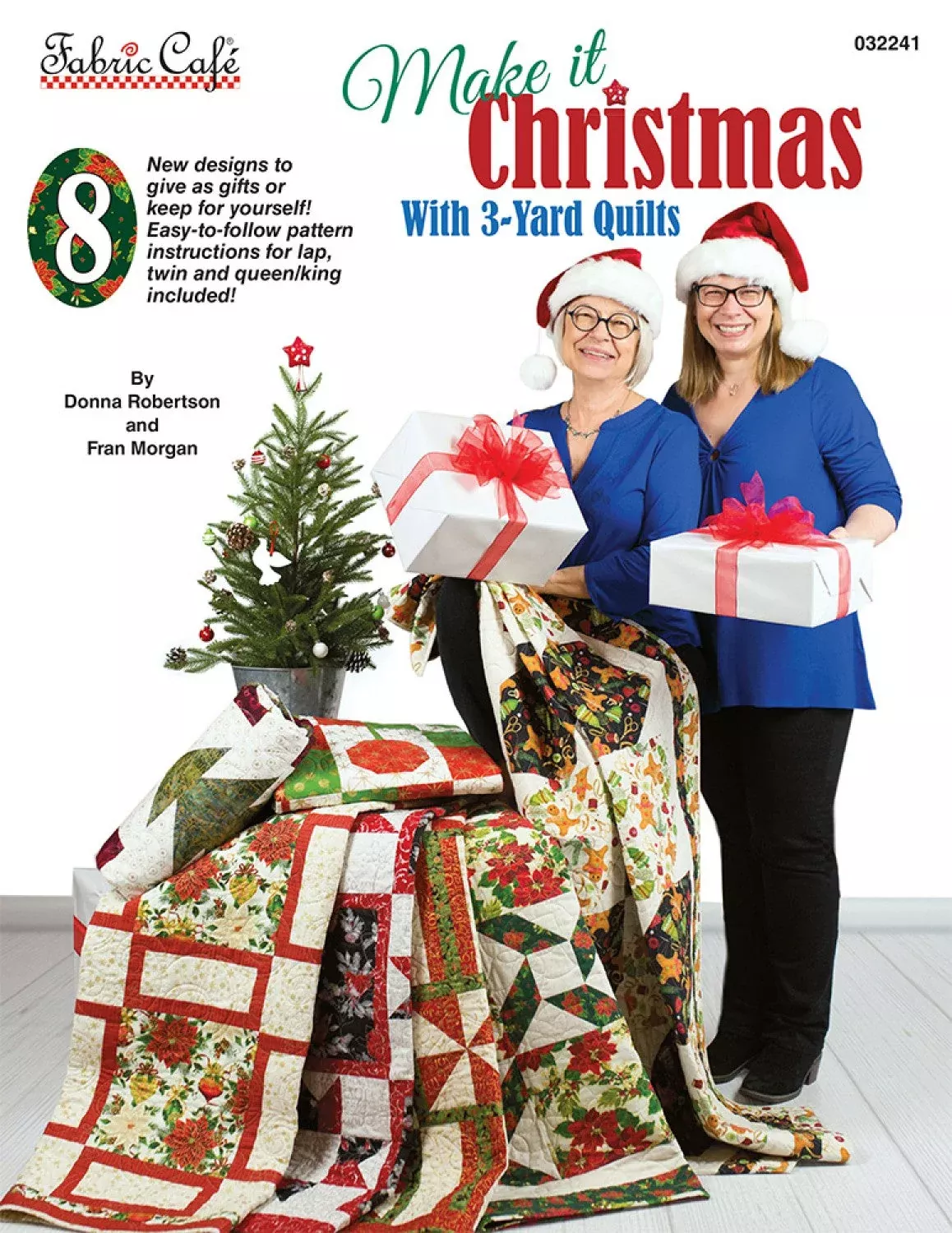 Make it Christmas with 3 Yard Quilts by Fabric Cafe