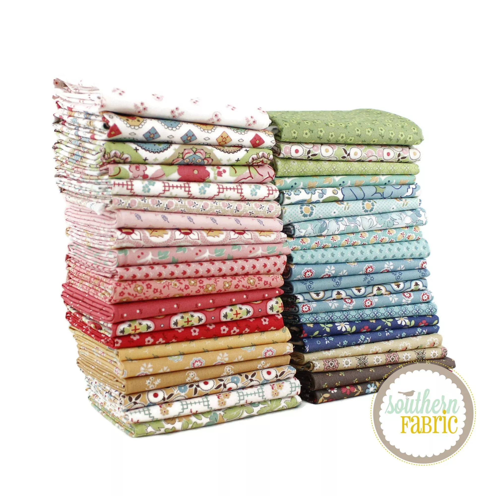 Mercantile - Fat Eighth Bundle (40 pcs) by Lori Holt for Riley Blake