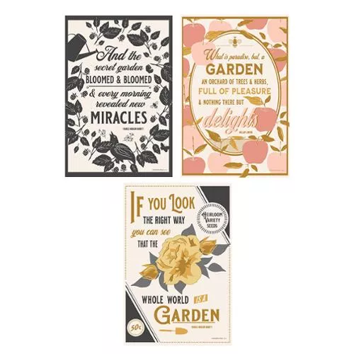 Midnight in the Garden Tea Towels