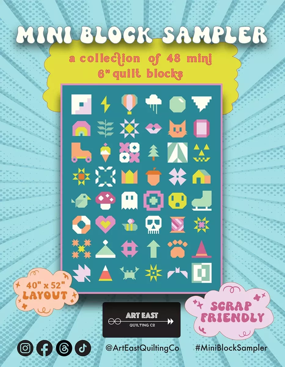 Mini Block Sampler Quilt Book