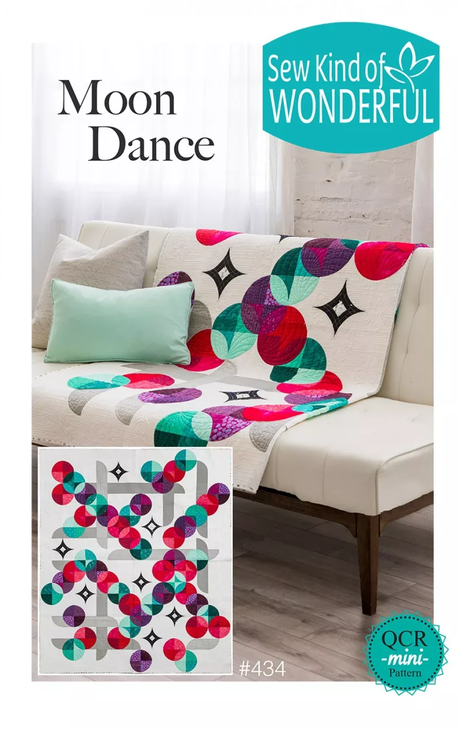 Moon Dance Quilt Pattern by Sew Kind of Wonderful