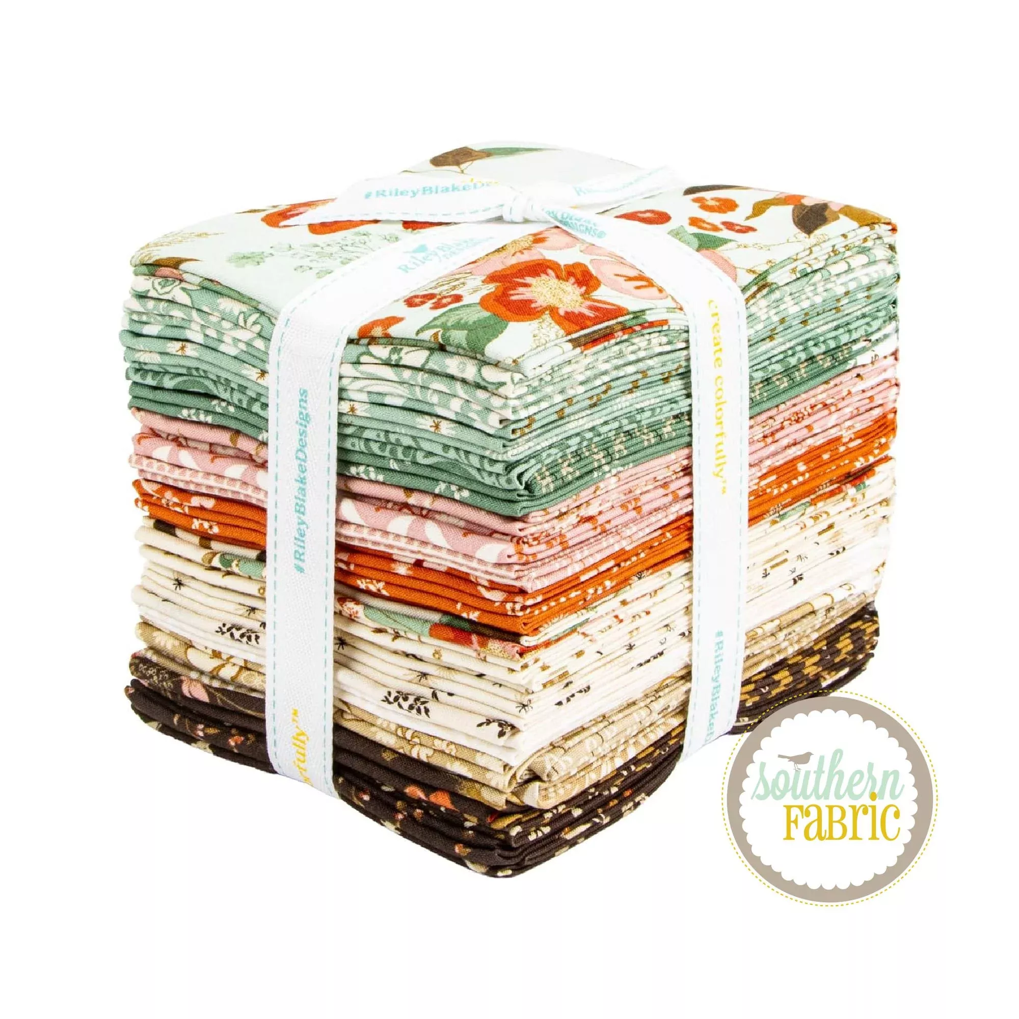 Morning Latte - Fat Quarter Bundle (28 pcs) by Sandy Gervais for Riley Blake