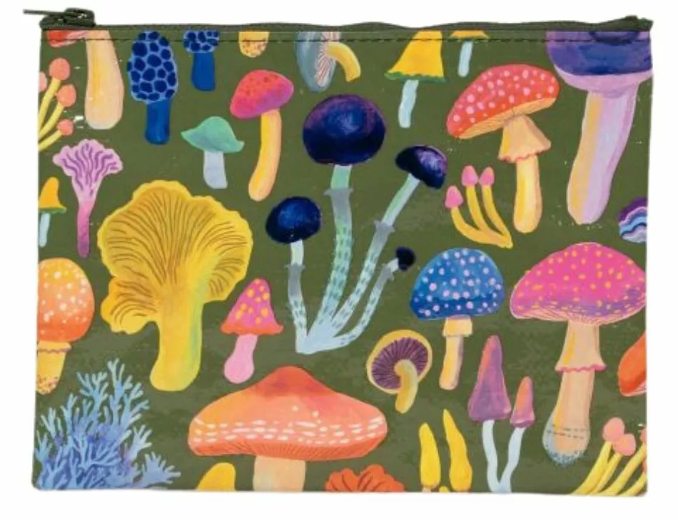 Mushrooms Zipper Pouch