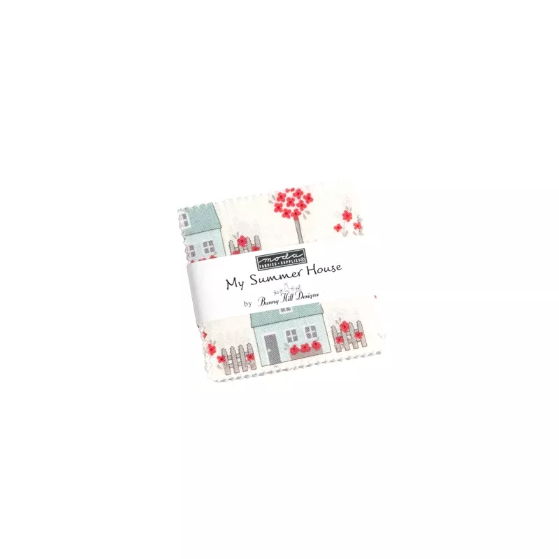 My Summer House by Bunny Hill Design : Mini Charm Pack
