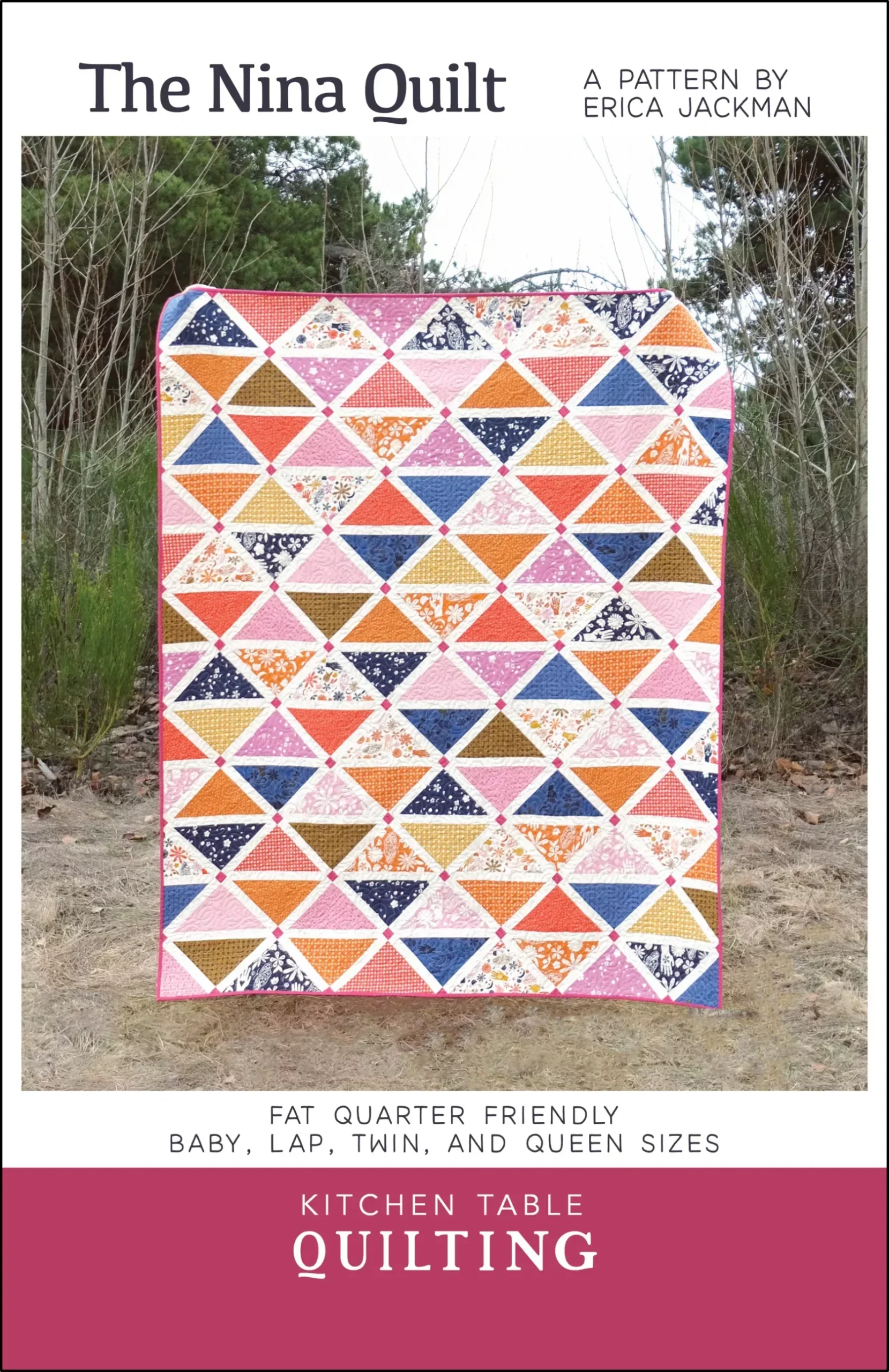 The Nina Quilt Patternby Kitchen Table Quilting
