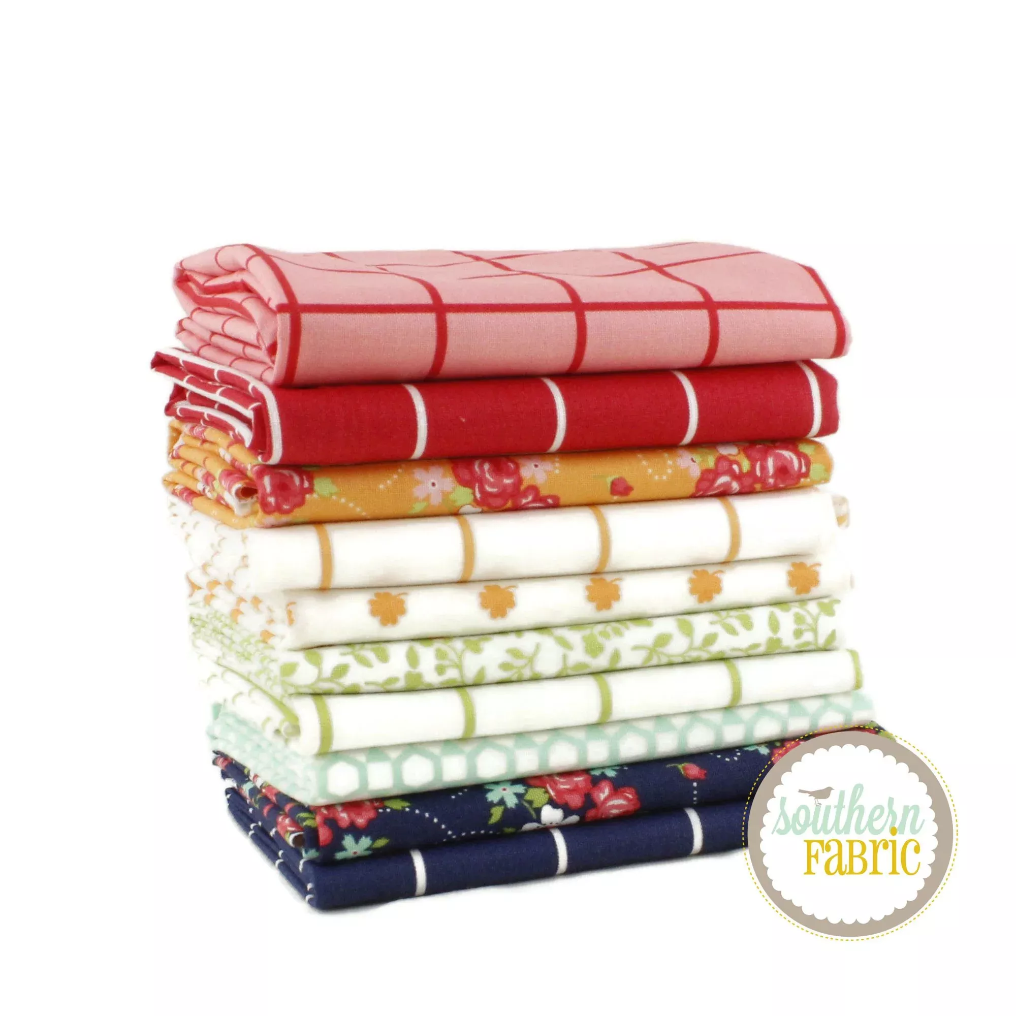 One Fine Day Half Yard Bundle (10 pcs) by Bonnie and Camille for Moda