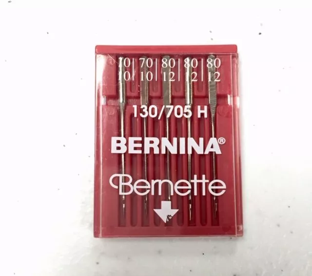 *OVERLOCK/SERGER MACHINE NEEDLES//70'S&80'S//5 PACKS//BERNETTE//BERNINA