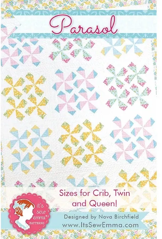 Parasol Quilt Pattern - Nova Birchfield - It's Sew Emma