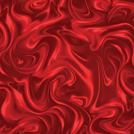 Pearlized Marble Texture Marbleized Scarlet Red by Benartex12814-20