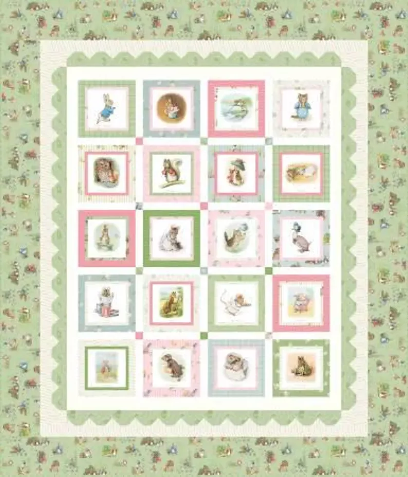 Peter Rabbit and Friends Boxed Quilt Kit