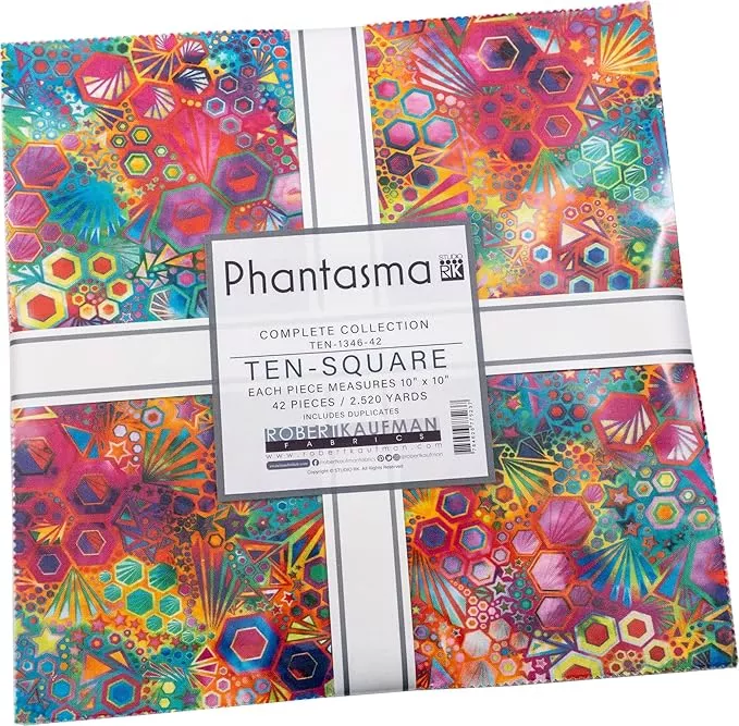 Phantasma | 10" Square Pack by Studio RK for Robert Kaufman | 42 pcs