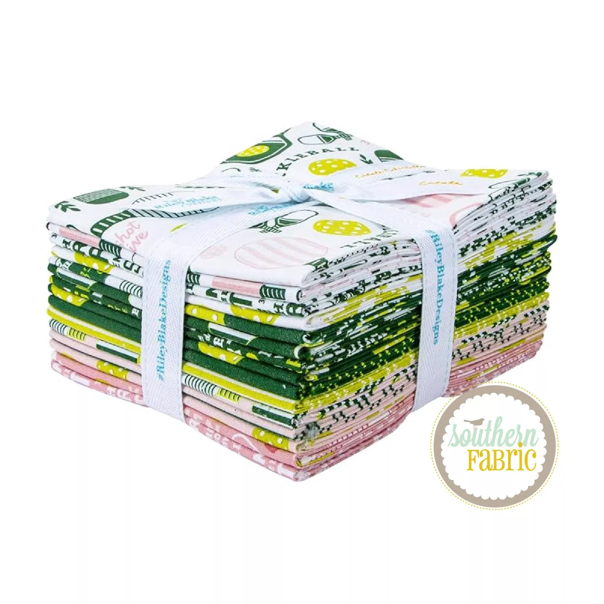 Pickleball - Fat Quarter Bundle (15 pcs) by My Mind's Eye for Riley Blake