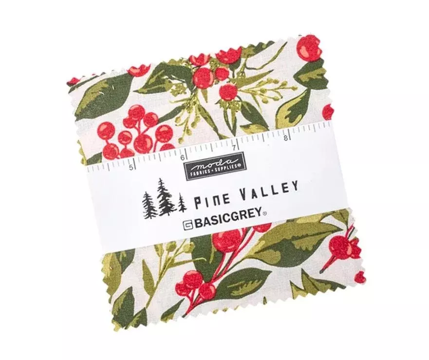 Pine Valley Charm Pack - BasicGrey - Moda Fabrics