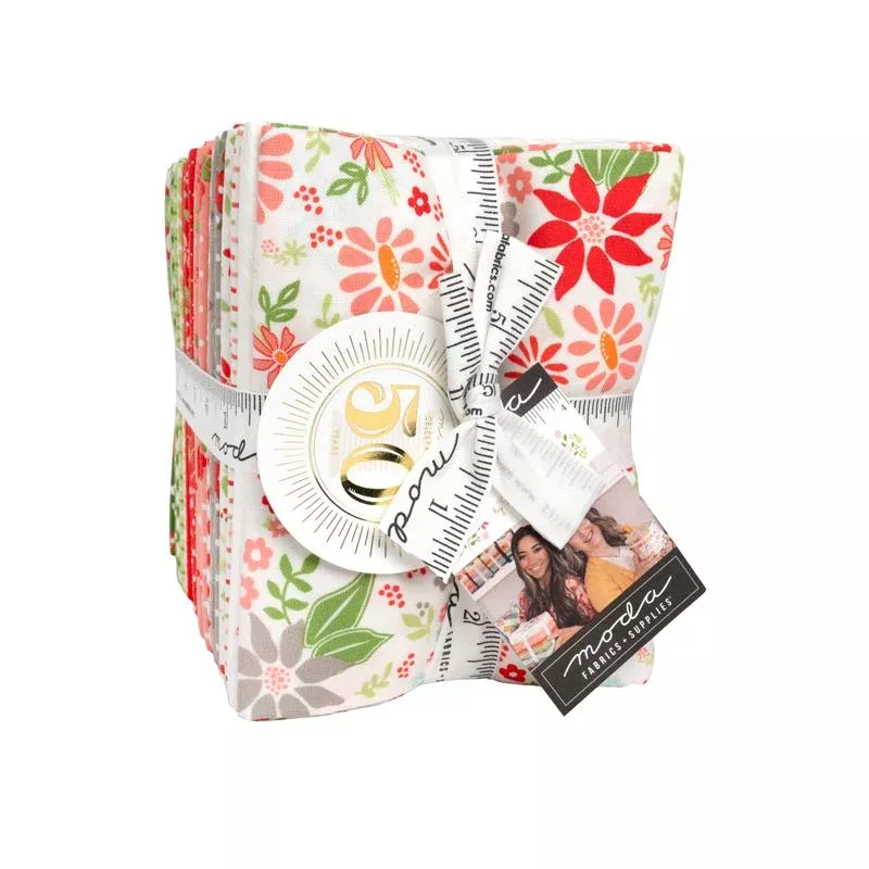 Poinsettia and Pear - Fat Quarter Bundle (34 pcs) by Sherri & Chelsi for Moda