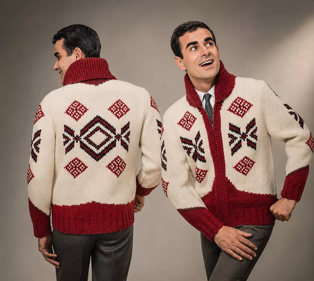 Pueblo Indian Cardigan Pattern