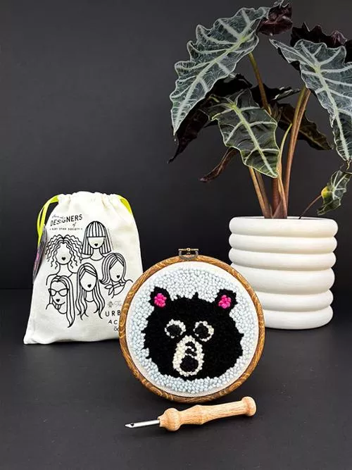 Punch Needle Kit - Bear