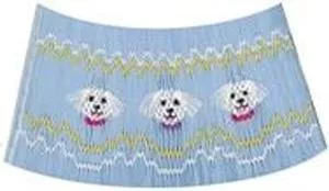 *PUPPY PALS FOR NATHAN//SMOCKING PLATES//ELLEN MCCARN