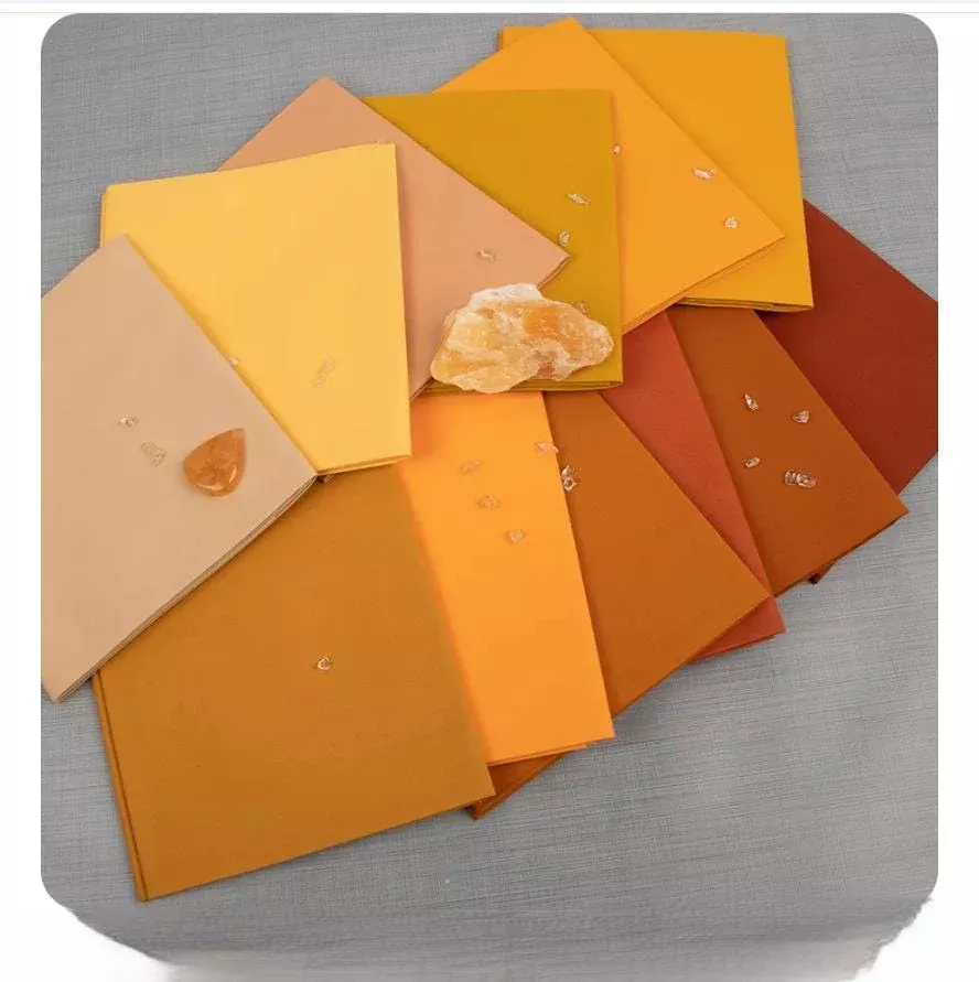 Pure Solids Golden Topaz Fat Quarter Bundle 12/pkg. - Art Gallery Fabrics