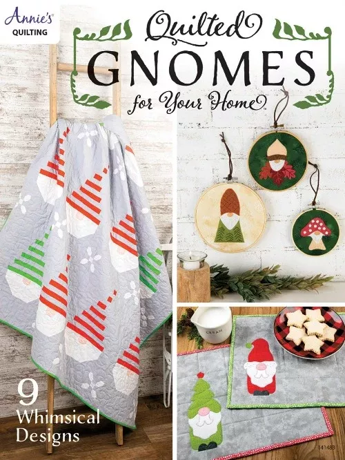 Quilted Gnomes for Your Home Softcover Book