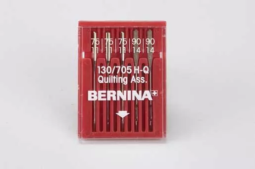 *QUILTING ASSORTED SEWING MACHINE NEEDLES//SIZES 75/11 & 90/14//5 PACK//BERNINA
