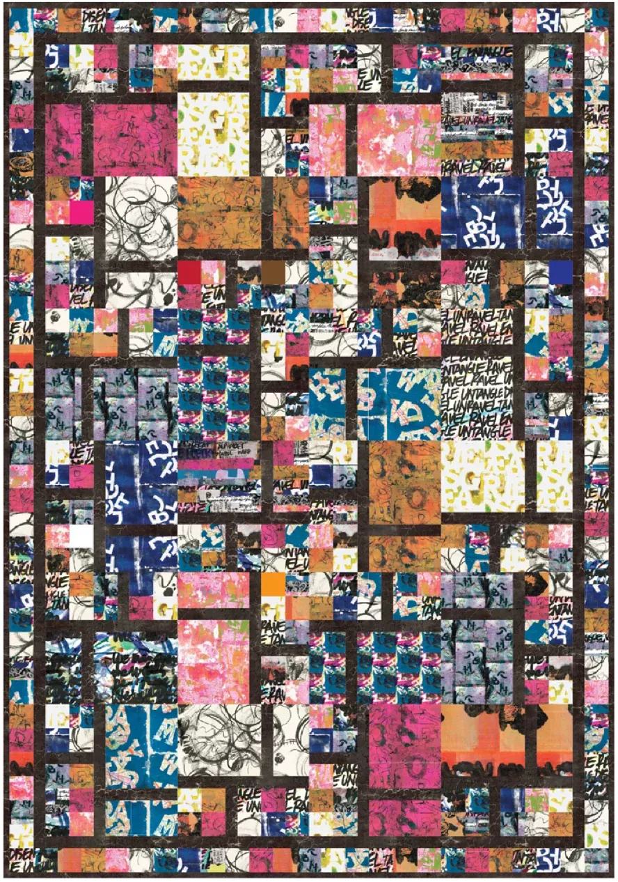 Ravel by e bond : Mouse Trap Quilt Kit
