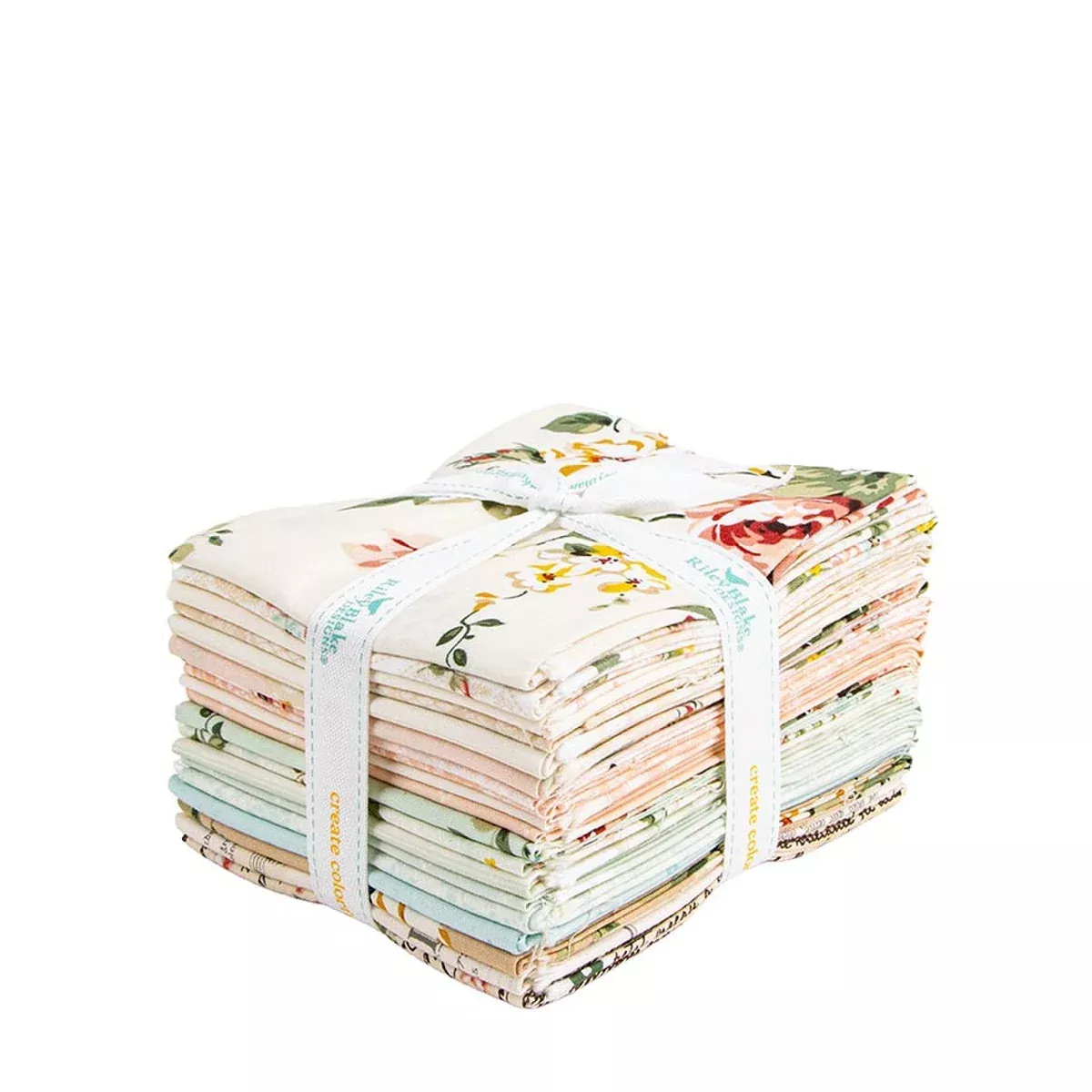 Rose & Violet's Bouquet des Fleurs - Fat Quarter Bundle (19 pcs) by Amanda Castor for Riley Blake
