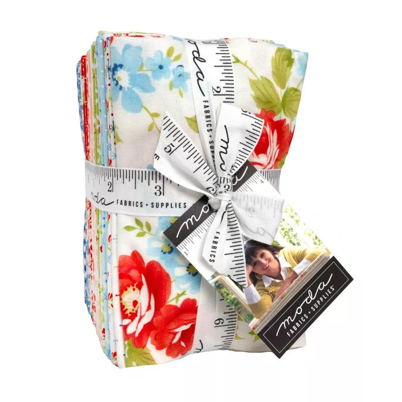 Rosie - Fat Eighth Bundle (37 pcs) by Fig Tree for Moda