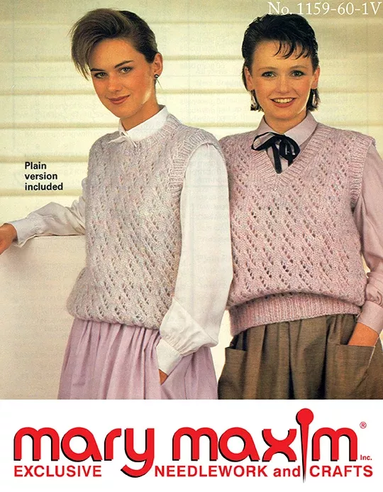 Round and V-Neck Slipovers Pattern