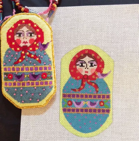 Russian Doll Scissor Case- Stitch Guide