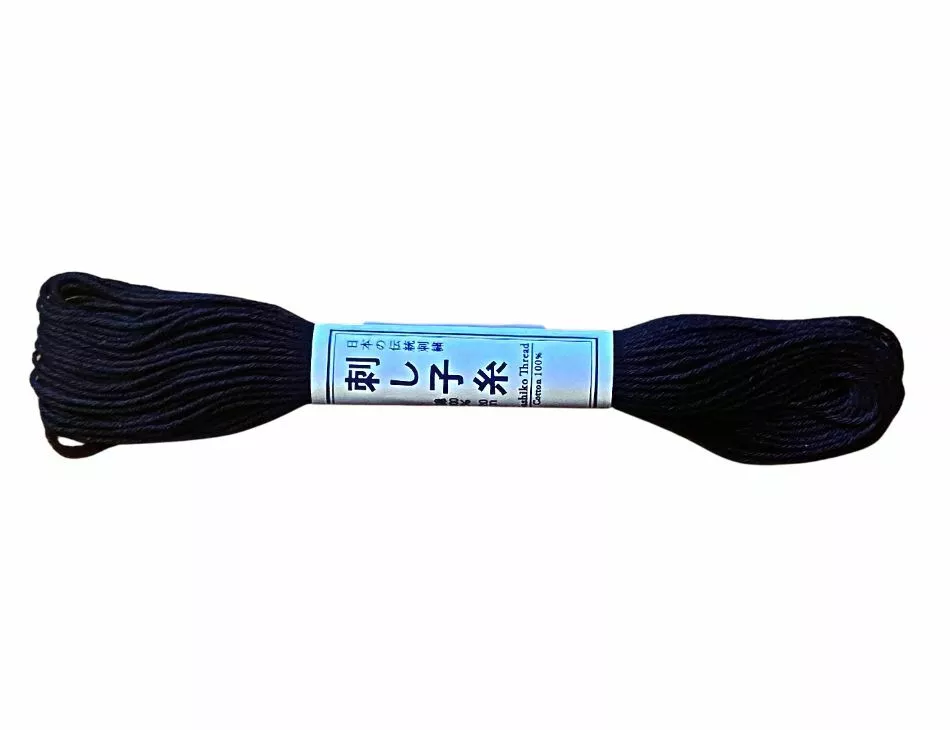 Sashiko Thread Black