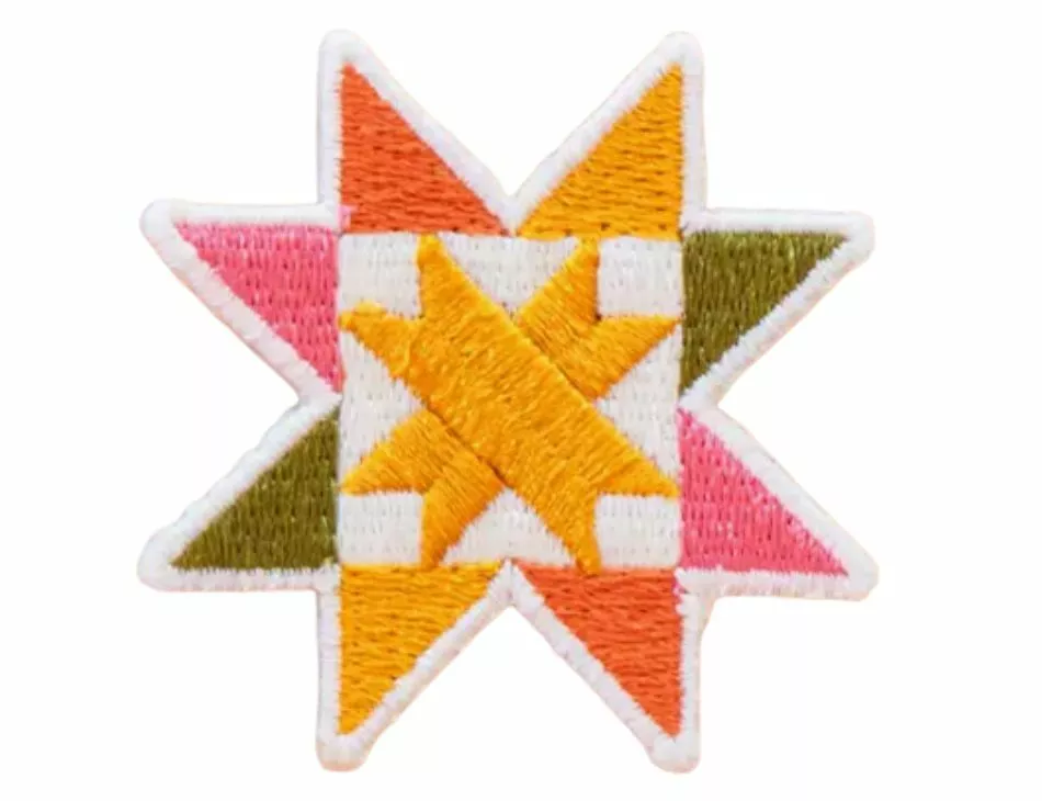 Sawtooth Star Patch
