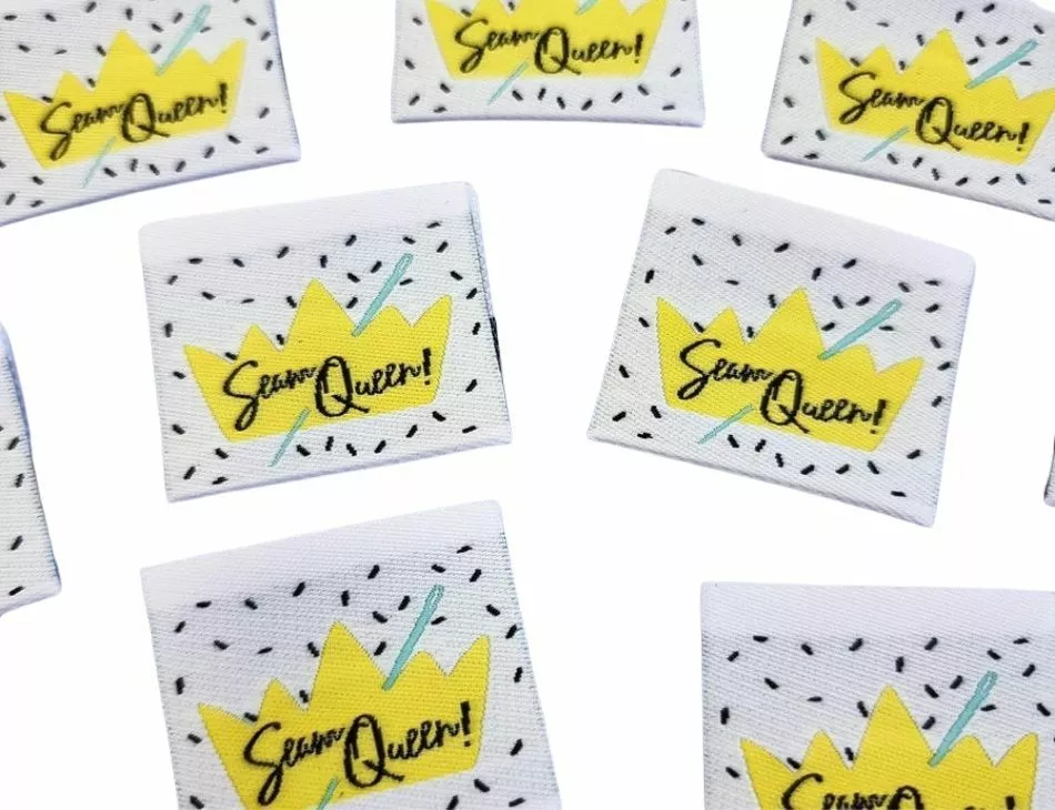 Seam Queen Sewing Labels - 20% Off