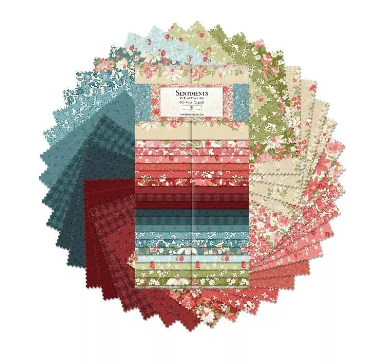 Sentiments Jelly Roll - Kaye England - Wilmington Prints
