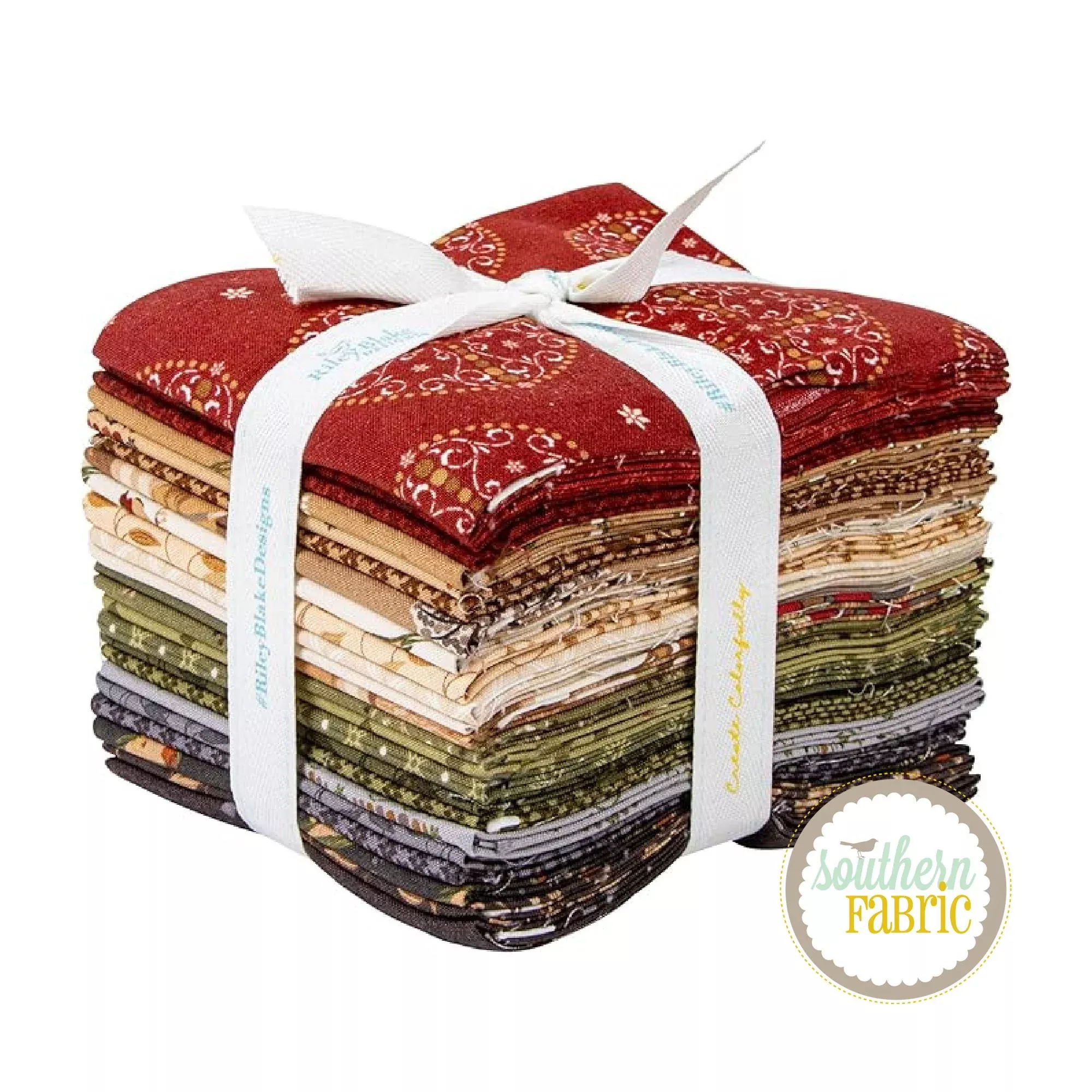 Sewing Your Oats - Fat Quarter Bundle (24 pcs) by Karen Walker for Riley Blake