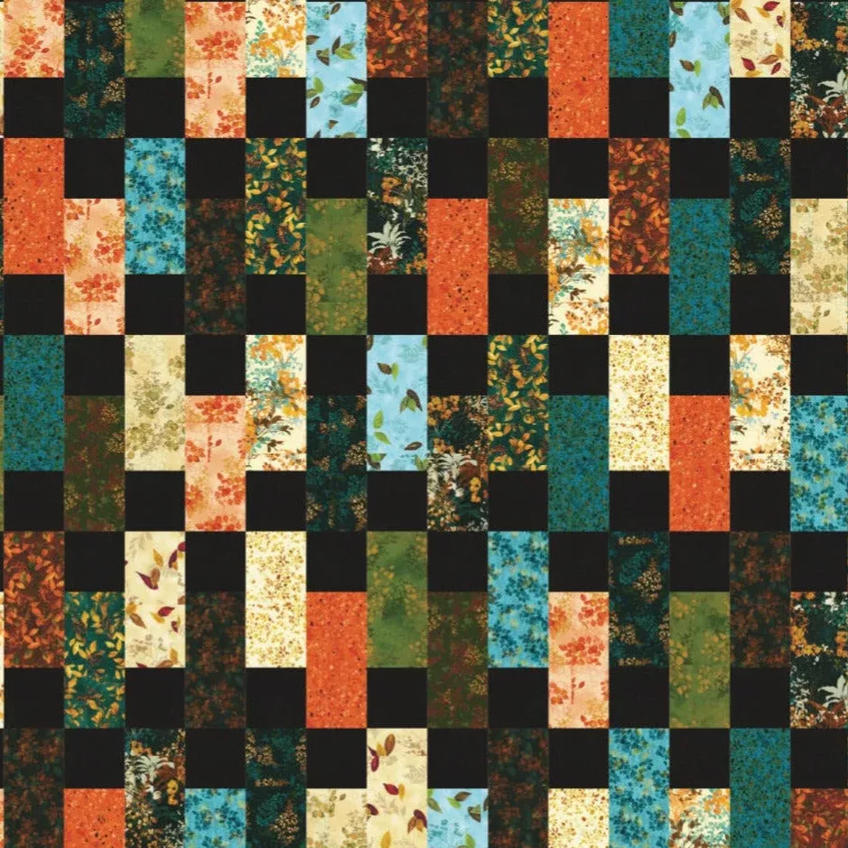 Sienna by Robert Kaufman Fabrics : Broadwalk Quilt Kit