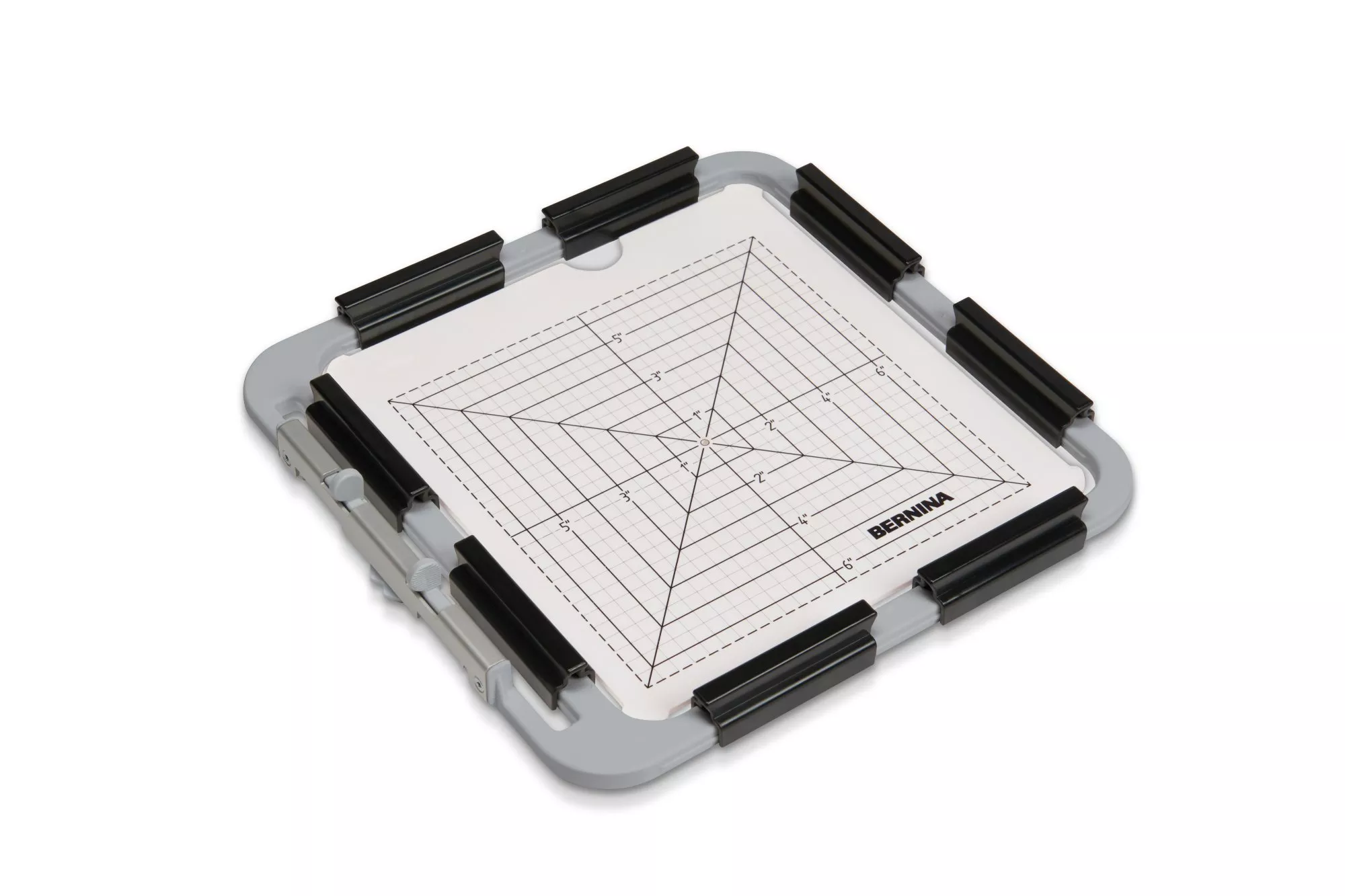 *SMALL CLAMP SQUARE EMBROIDERY HOOP//TWIST-LOCK//5, 7, 8, 9, SERIES//SIZE 6.5" x 6.5"//BERNINA