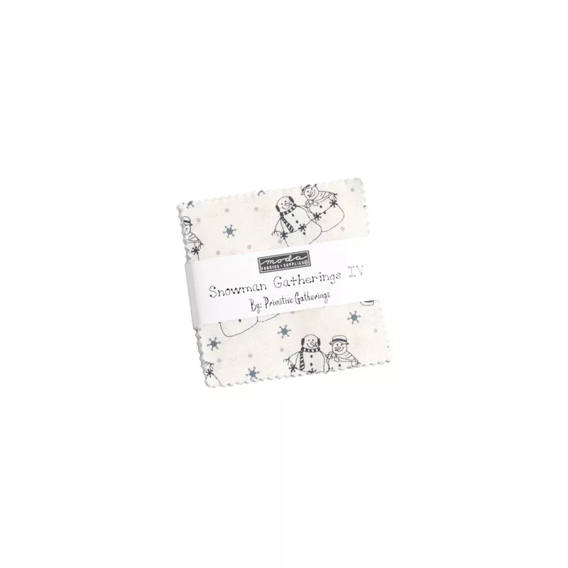Snowman Gatherings IV by Primitive Gatherings: Mini Charm Pack