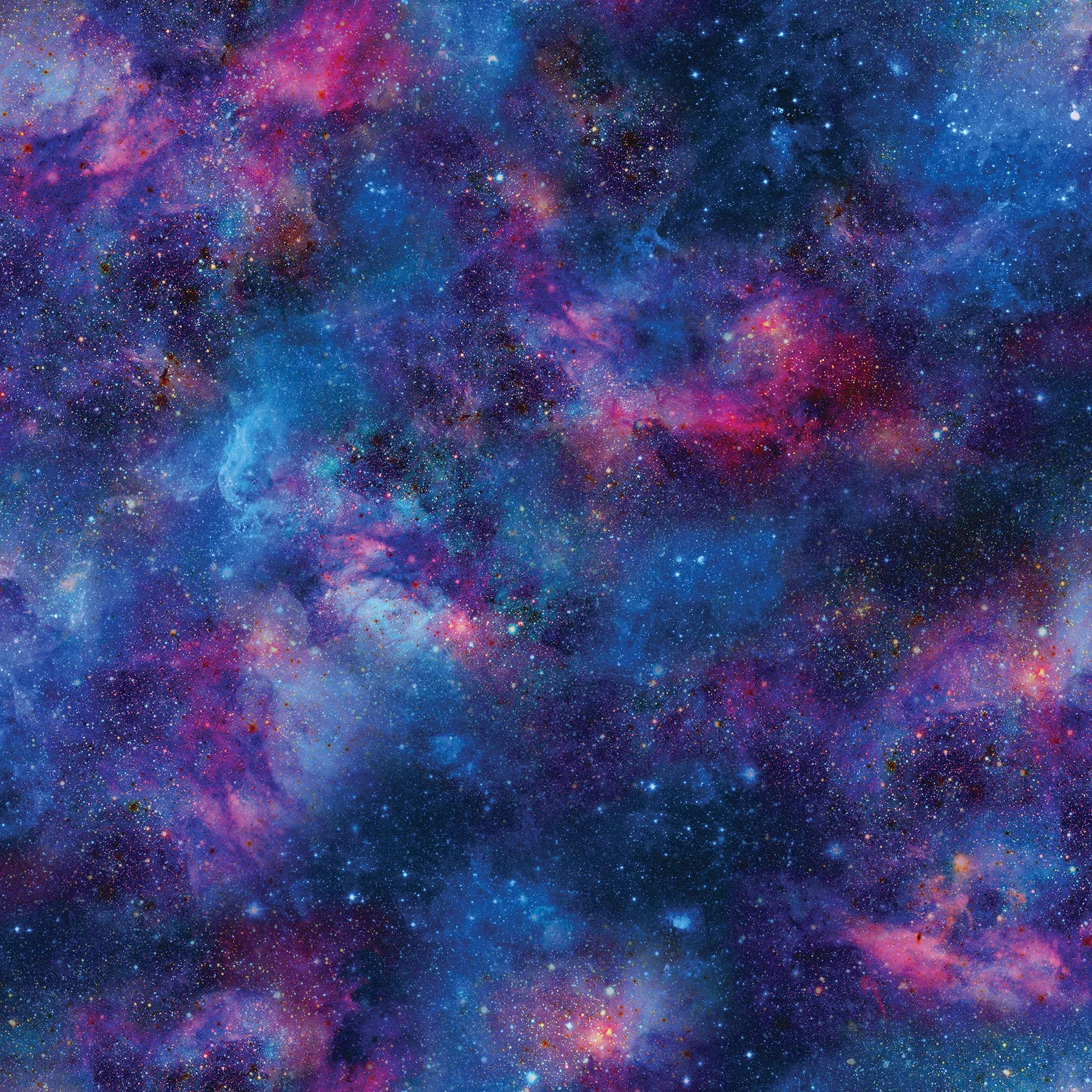 Space Odyssey | Dark Blue/Purple Atmosphere by Deborah Edwards for Northcott | DP28439-46