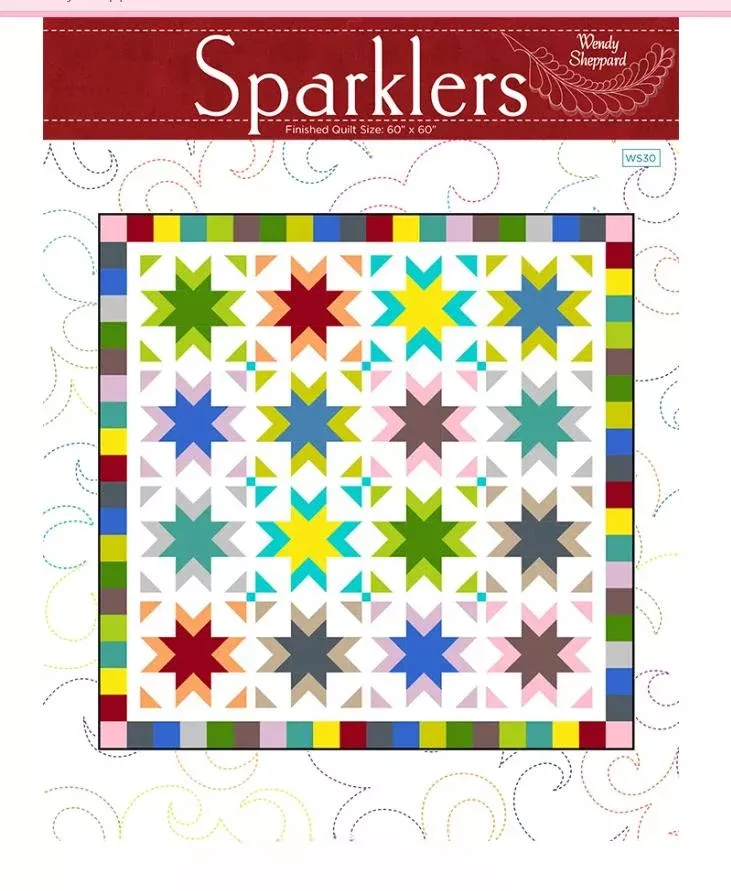 Sparklers Quilt Pattern - Wendy Shepherd